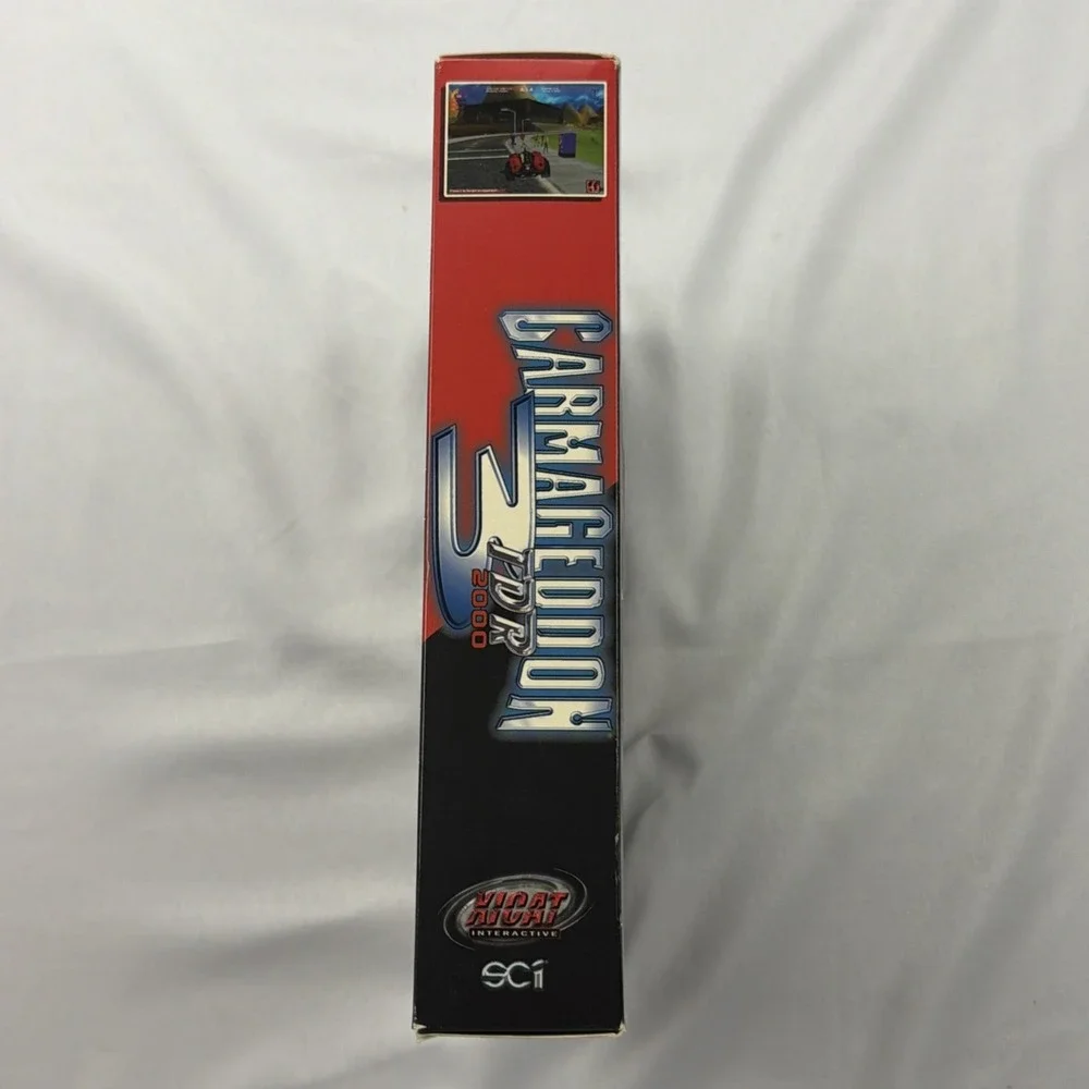 Carmageddon 3 TDR 2000 PC Game Big Box CD ROM Windows 98/95 Vintage Rare